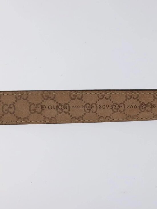 GUCCI Belt Leather 42.9\